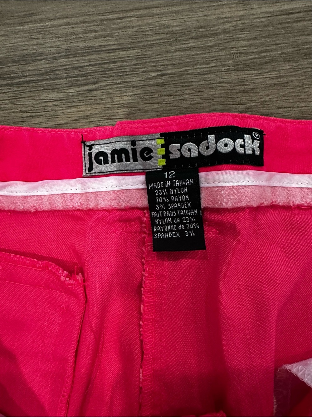 jamie sadock Hot Pink Women's Pants - Picture 6 of 8